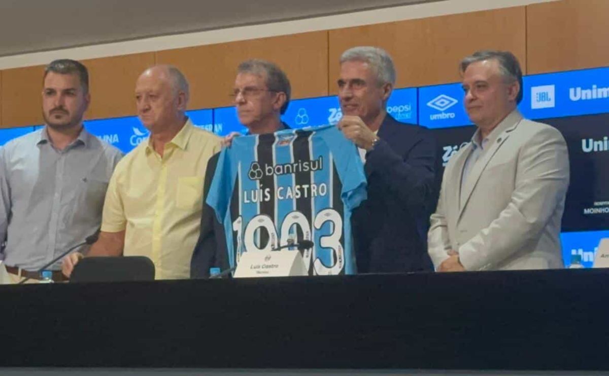 Luís Castro abre o jogo sobre desafio no Grêmio e expõe limitações financeiras do clube