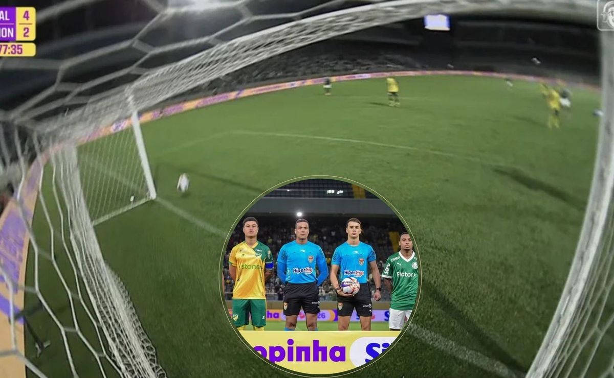 FPF afasta árbitro e auxiliar após erro grave em jogo do Palmeiras na Copinha