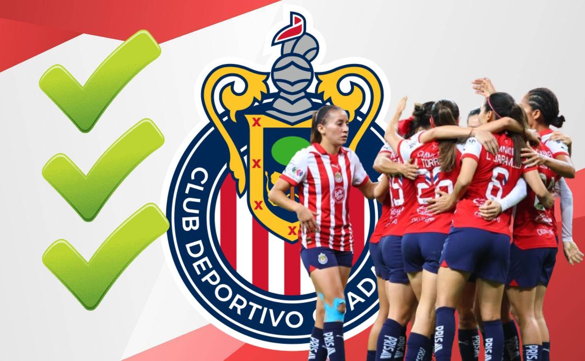 Chivas Femenil cerraría tres importantes renovaciones para el CL24