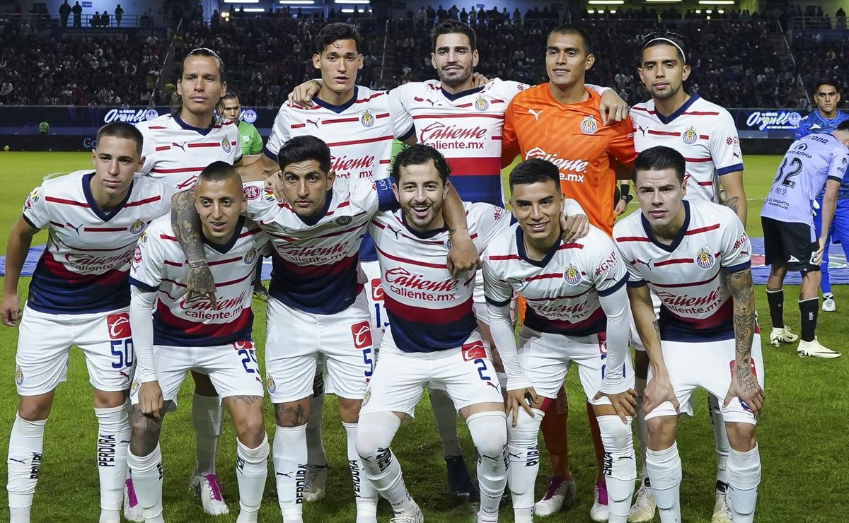 chivas vs.  Necaxa: Lineup confirmed for Clausura 2024