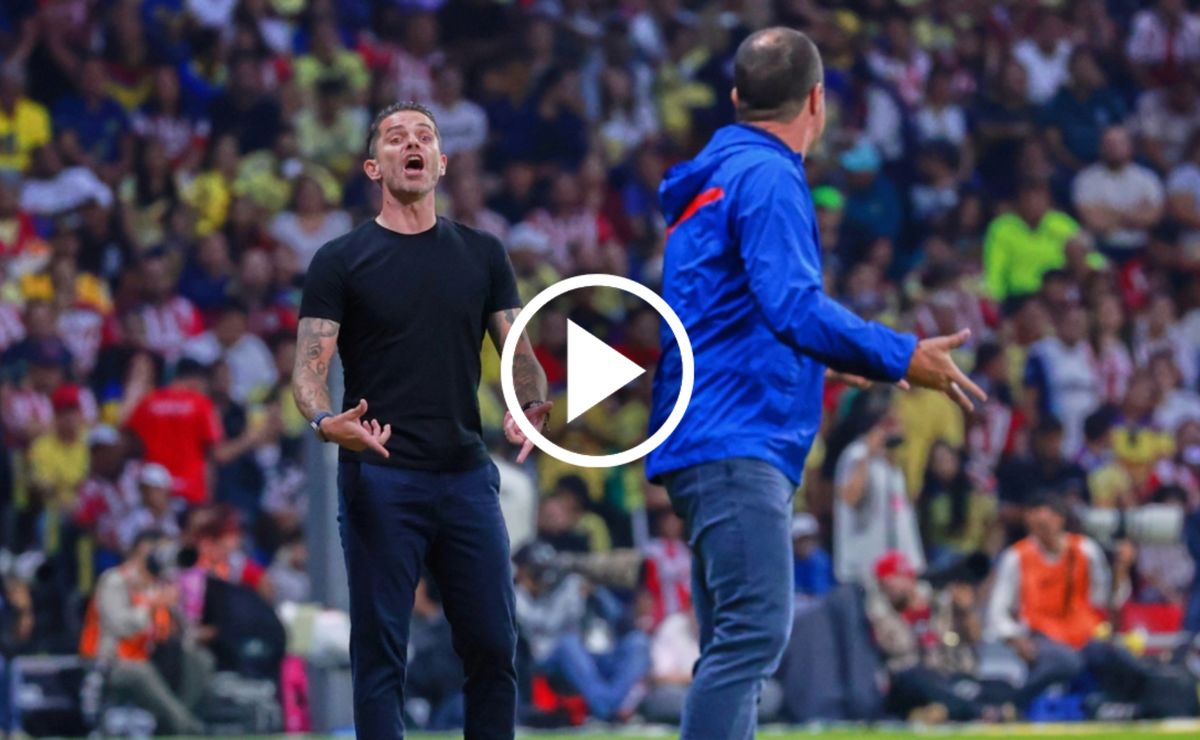 Tenso debate futbolístico entre Jardine y Gago durante el América vs. Chivas