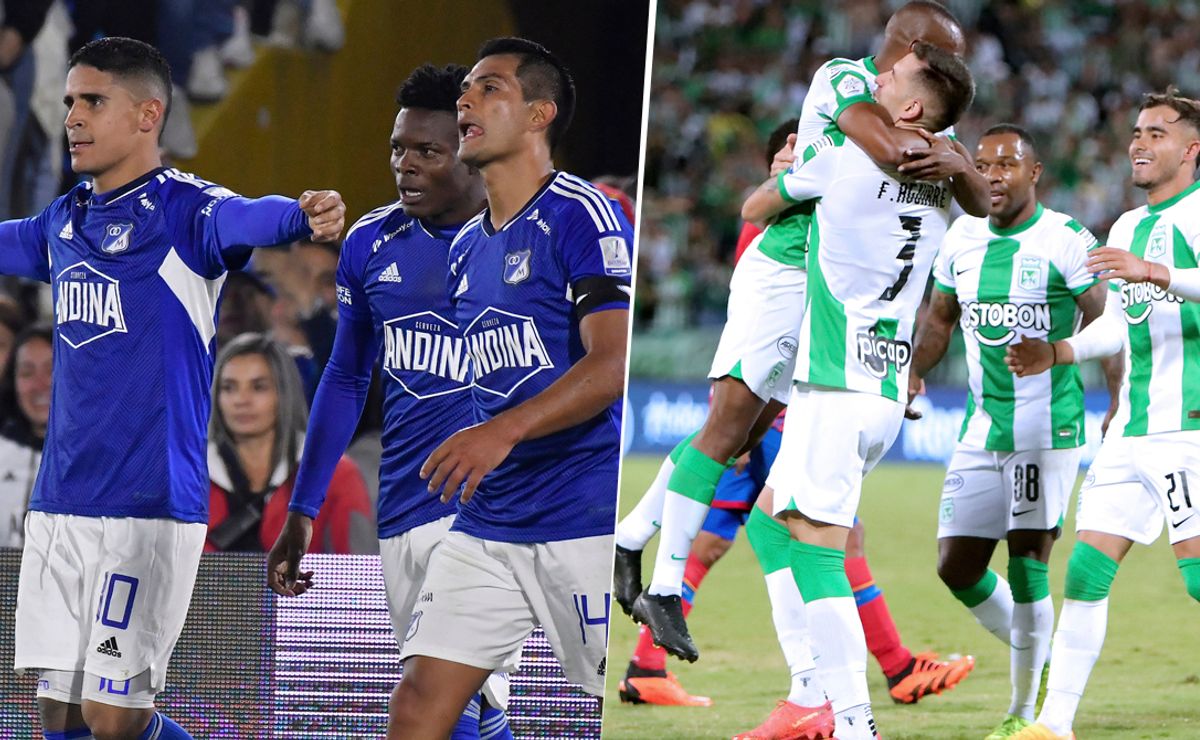 Atlético Nacional vs. Millonarios ¿quién es el favorito para el