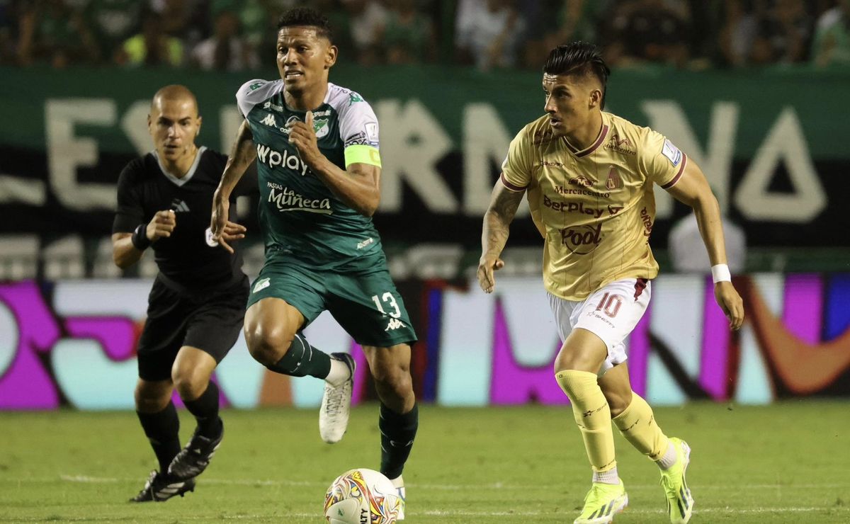 Tabla del descenso de la Liga Colombiana, tras la derrota del Deportivo