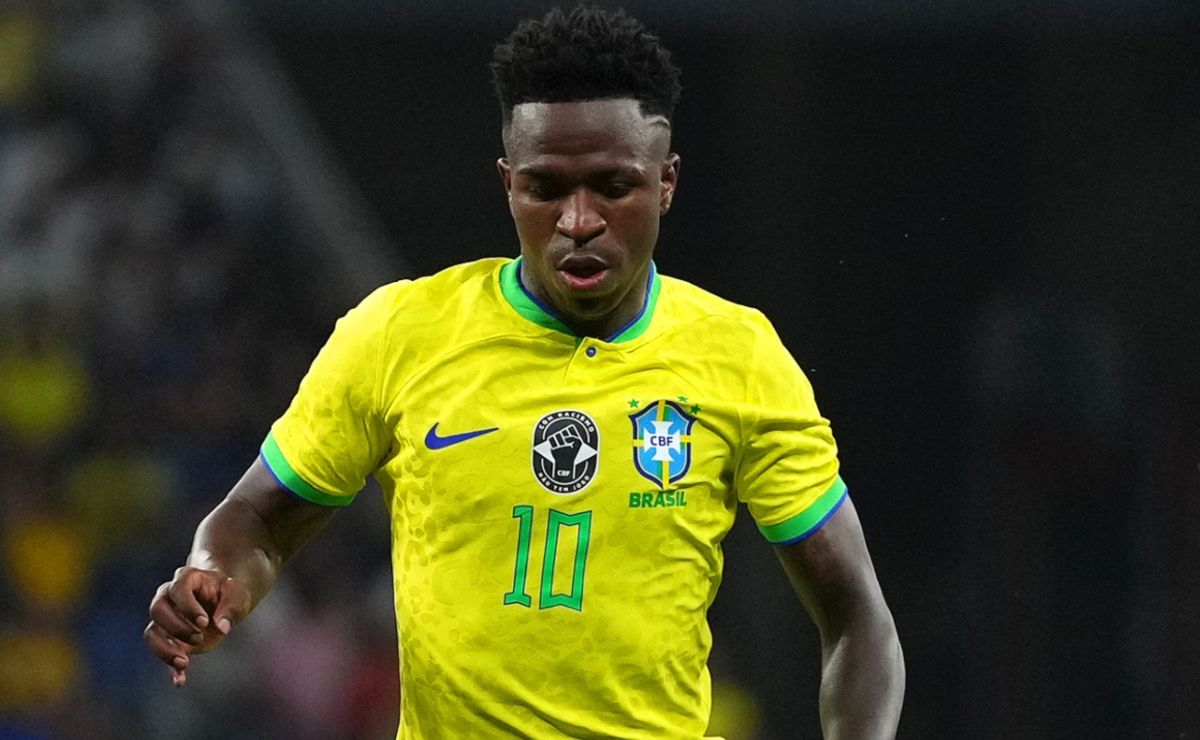 Brazil wear all-black kit in anti-racism stand in support of Vinicius  Junior