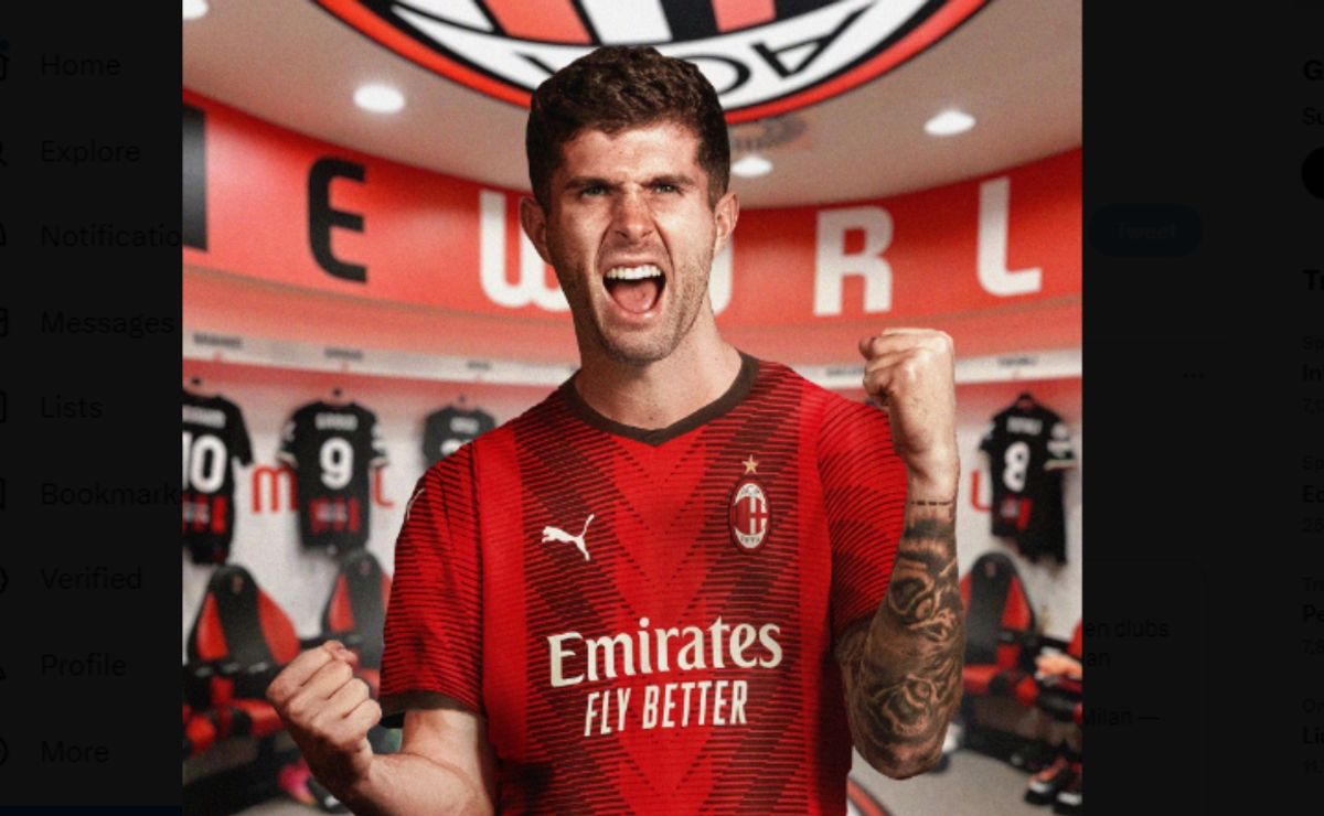 Christian Pulisic to AC Milan Social Media reactions and Memes