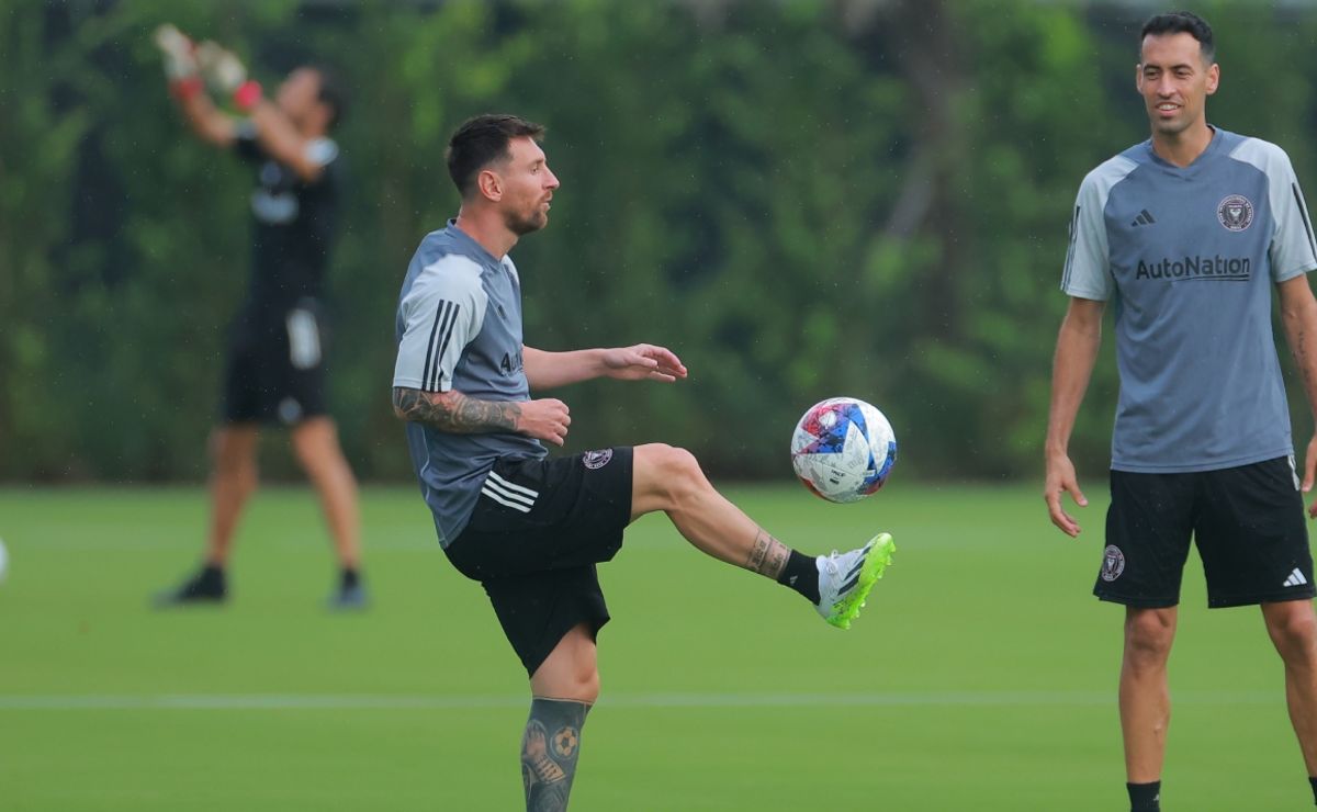 Inter Miami Lionel Messi and Sergio Busquets debut minutes confirmed Bolavip US