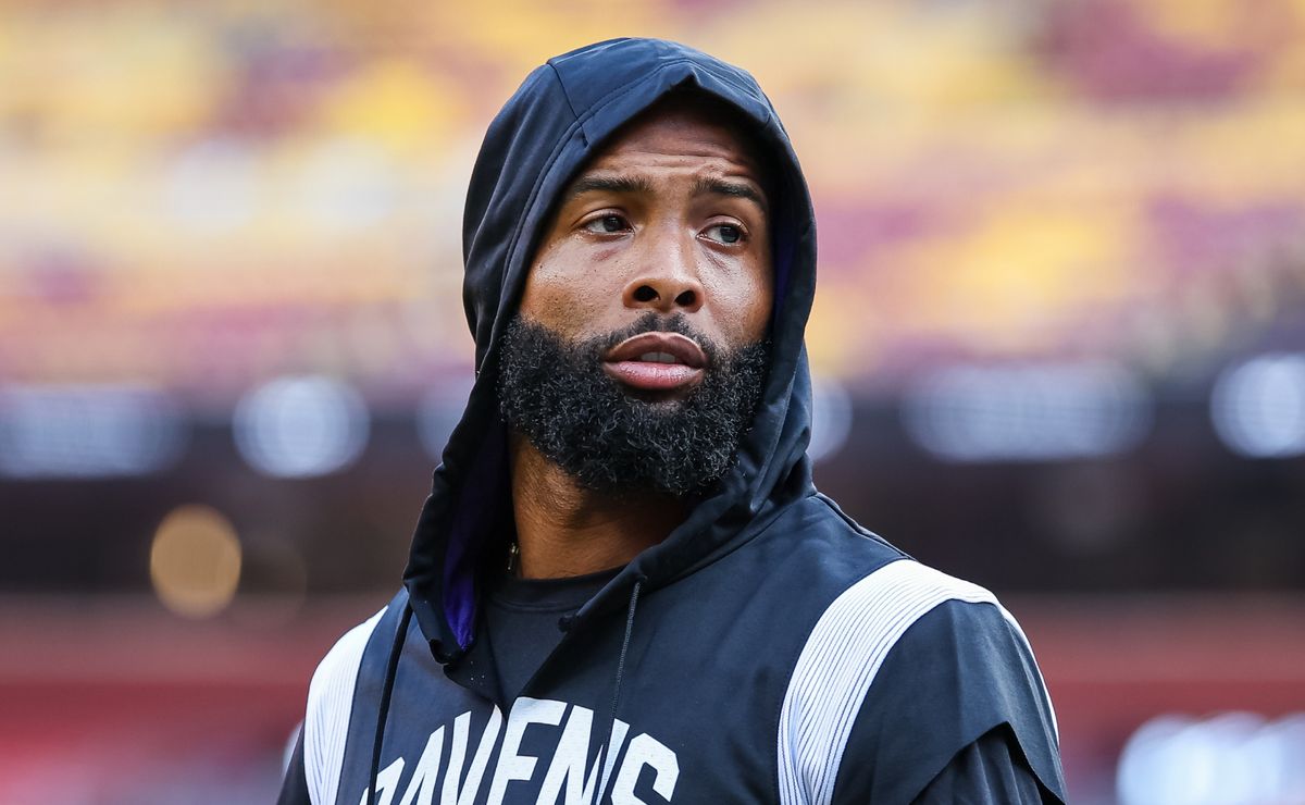 Ravens WR Odell Beckham Jr. leaves Bengals game with an ankle