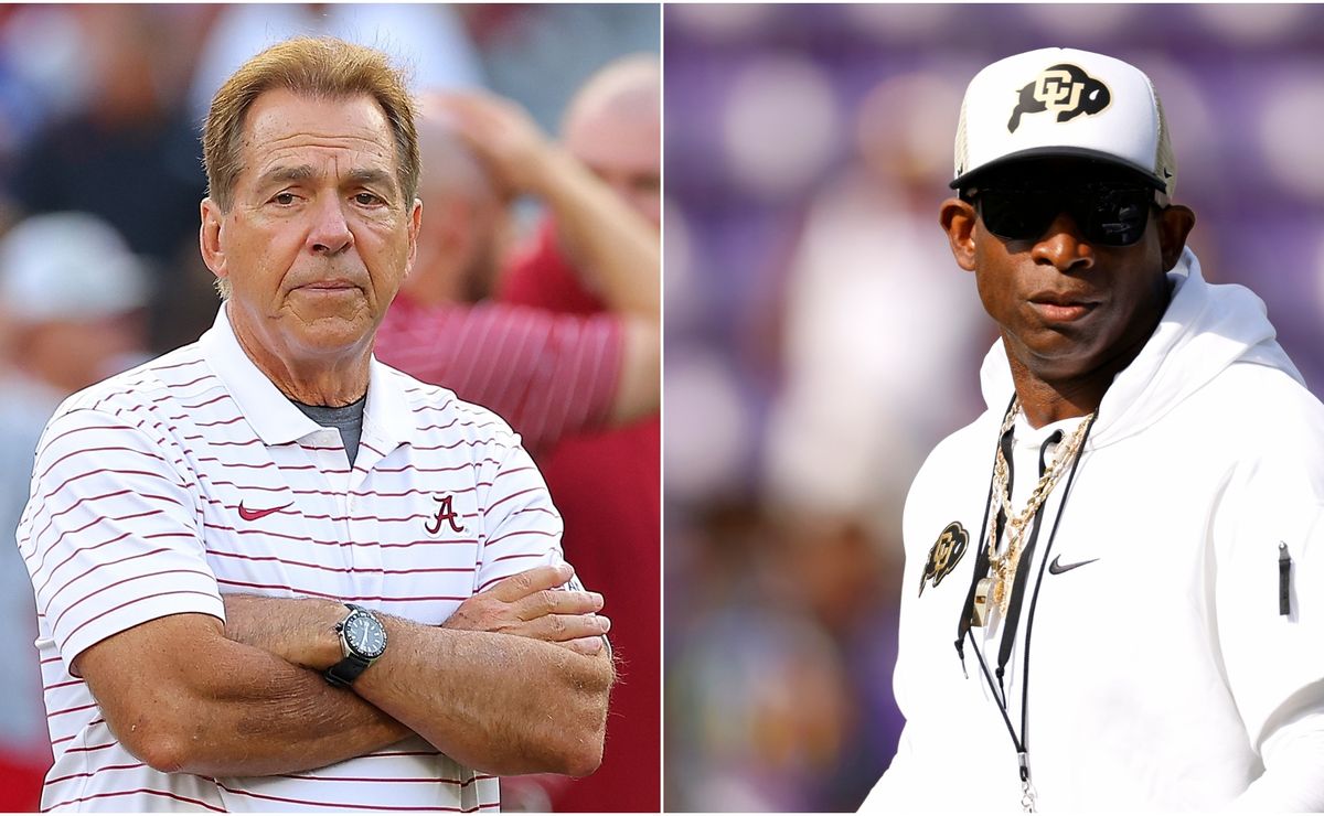 Nick Saban sends a very special message to Deion Sanders Bolavip US