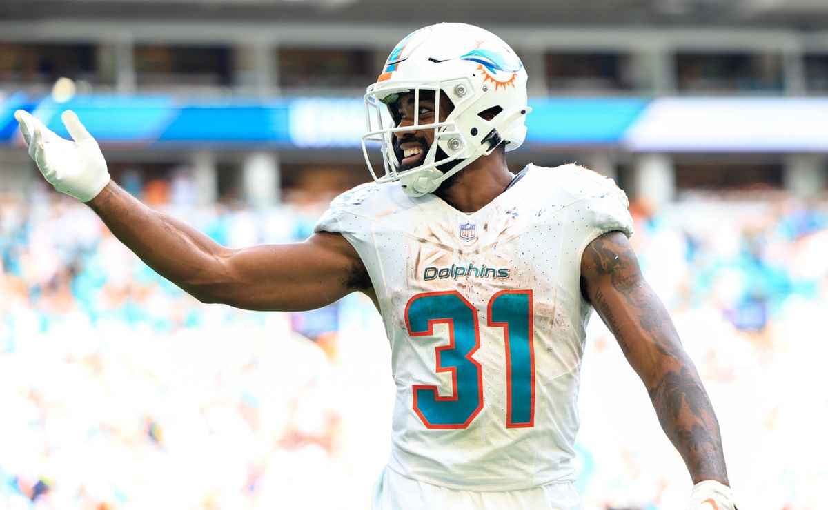 : 2023 Score #275 Raheem Mostert Miami Dolphins NFL