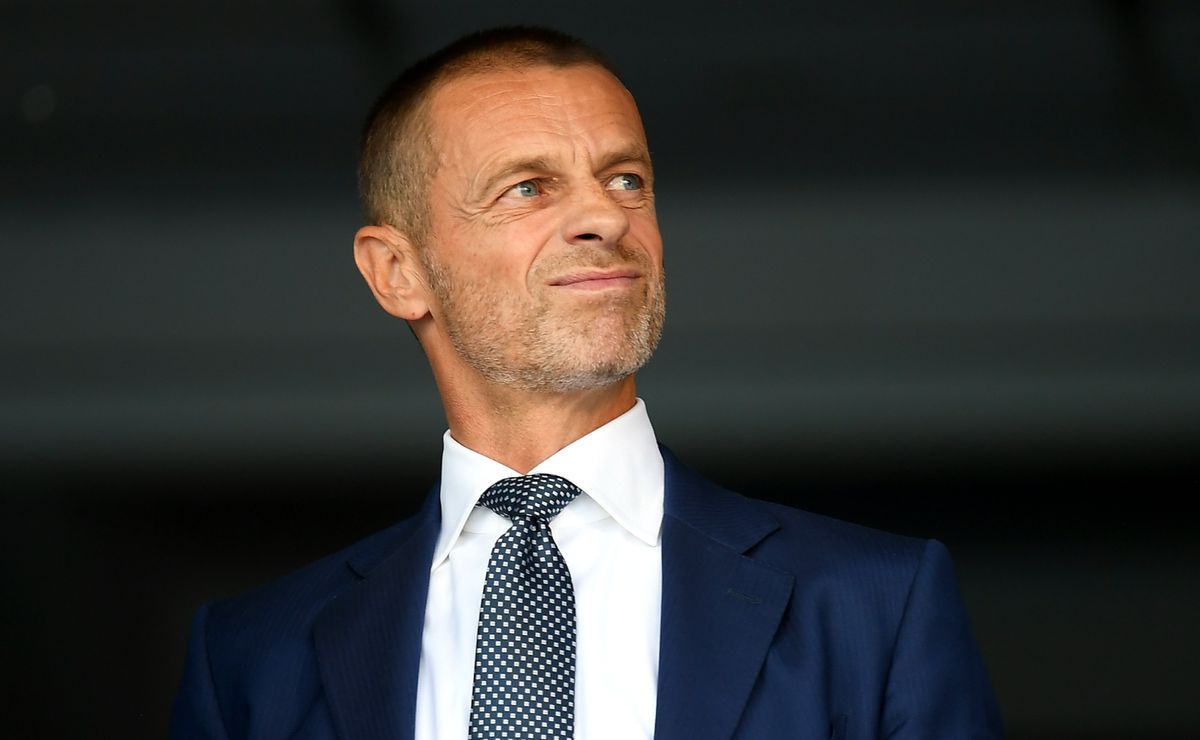 UEFA president Aleksander Čeferin responds to European Super League ...