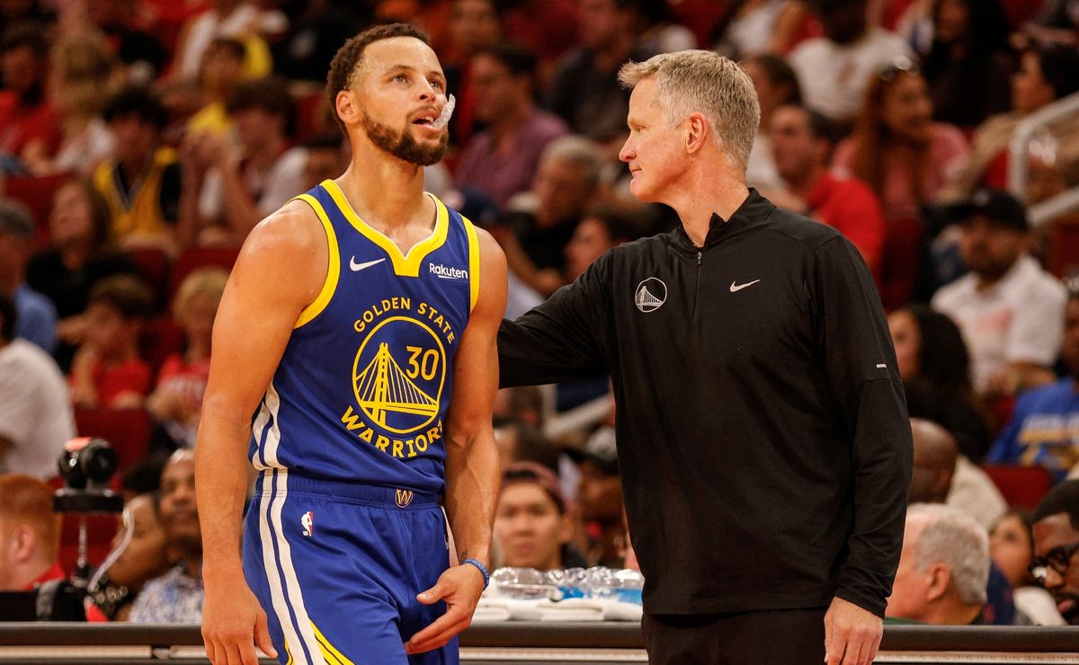 Warriors: Steve Kerr explains why he benched Stephen Curry - Bolavip US