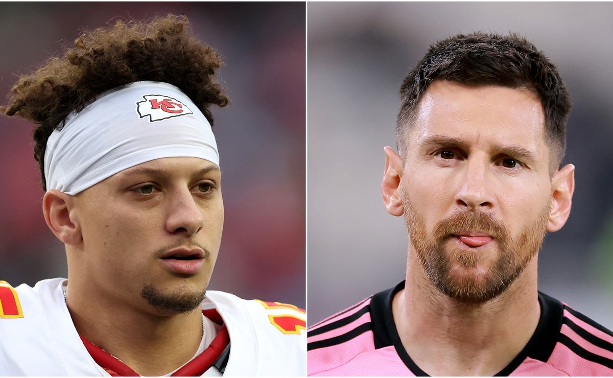 Patrick Mahomes shared a very special moment with Lionel Messi - Bolavip US