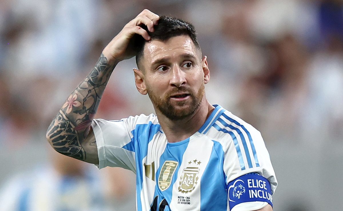 Is Lionel Messi playing for Argentina vs Ecuador in the 2024 Copa