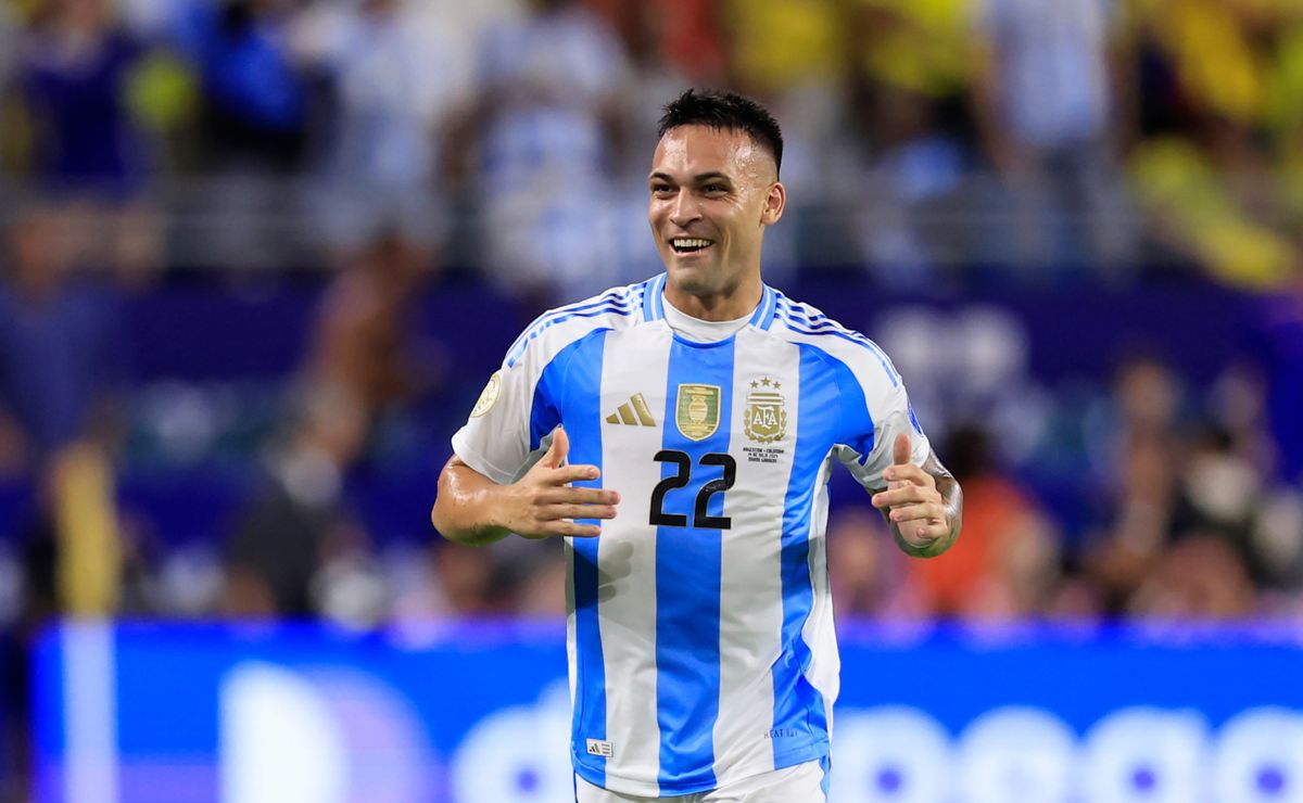 Video: Lautaro Martínez anota para Argentina en el segundo tiempo de la prórroga de la final de la Copa América 2024