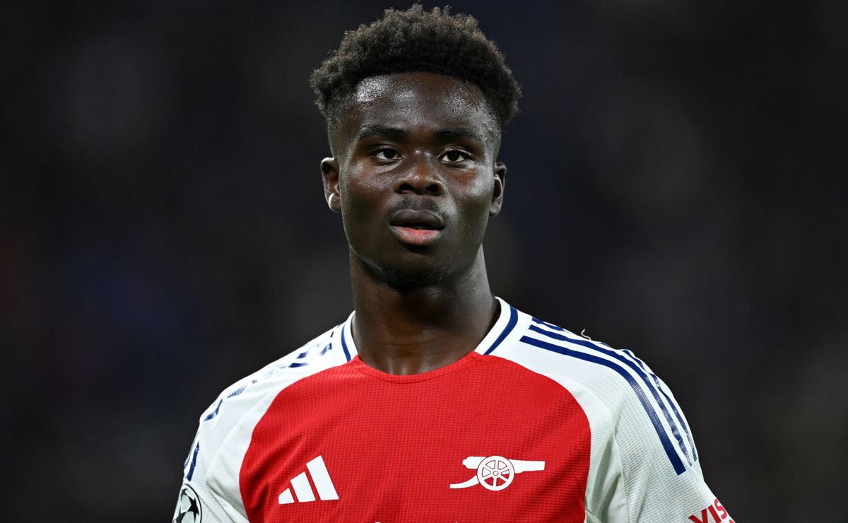 Arsenal star Bukayo Saka names Cristiano Ronaldo as his favourite