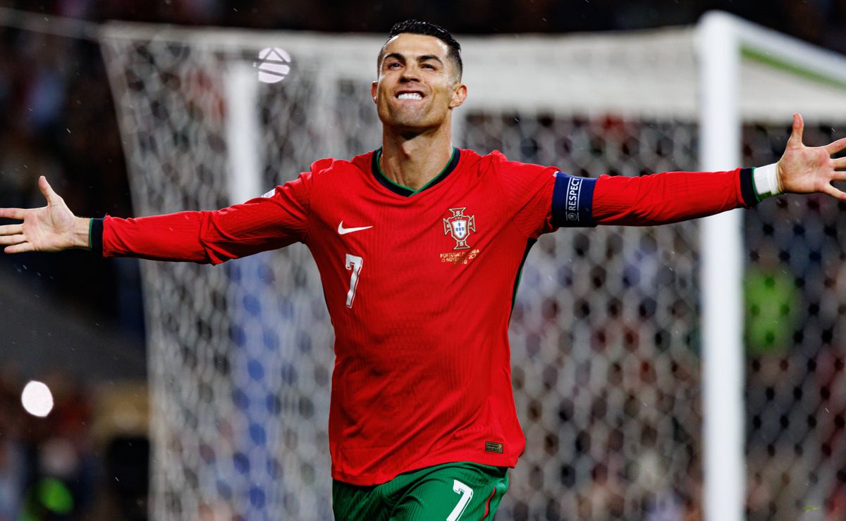 Cristiano Ronaldo scores an overhead kick for Portugal How many does