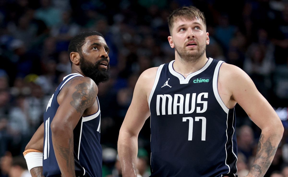 Nba News Mavs Star Kyrie Irving Sends Heartfelt Message To Luka Doncic Amid Wrist Injury