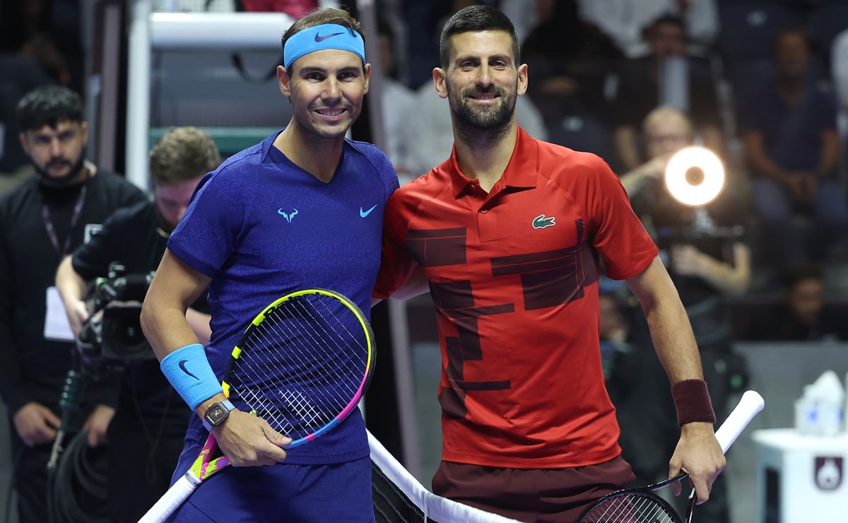 Rafael Nadal explains how Novak Djokovic has more titles than him and Roger Federer