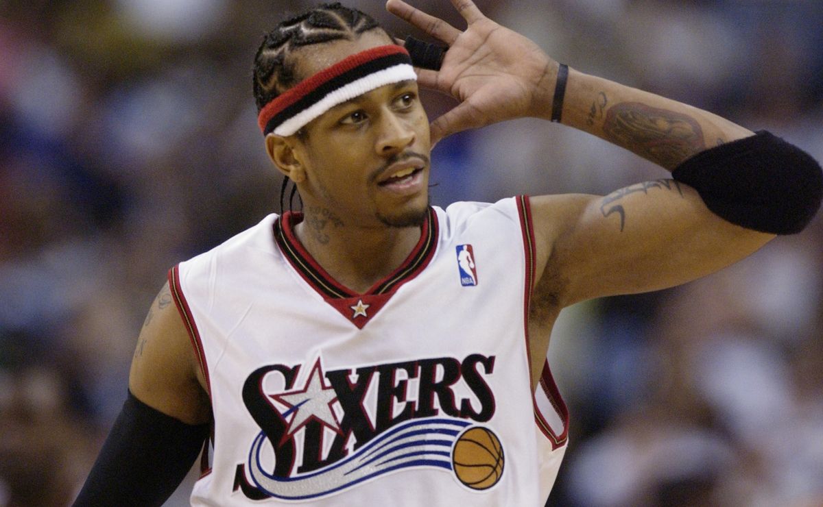 Philadelphia 76ers legend Allen Iverson’s unexpected choice for the greatest NBA player of all time