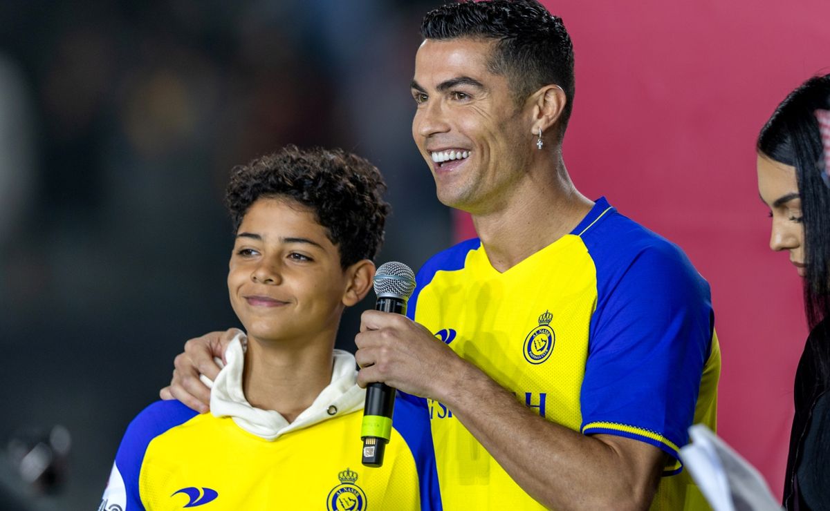 Video: Cristiano Ronaldo Jr. scores his first brace for Portugal U15 and celebrates like CR7
