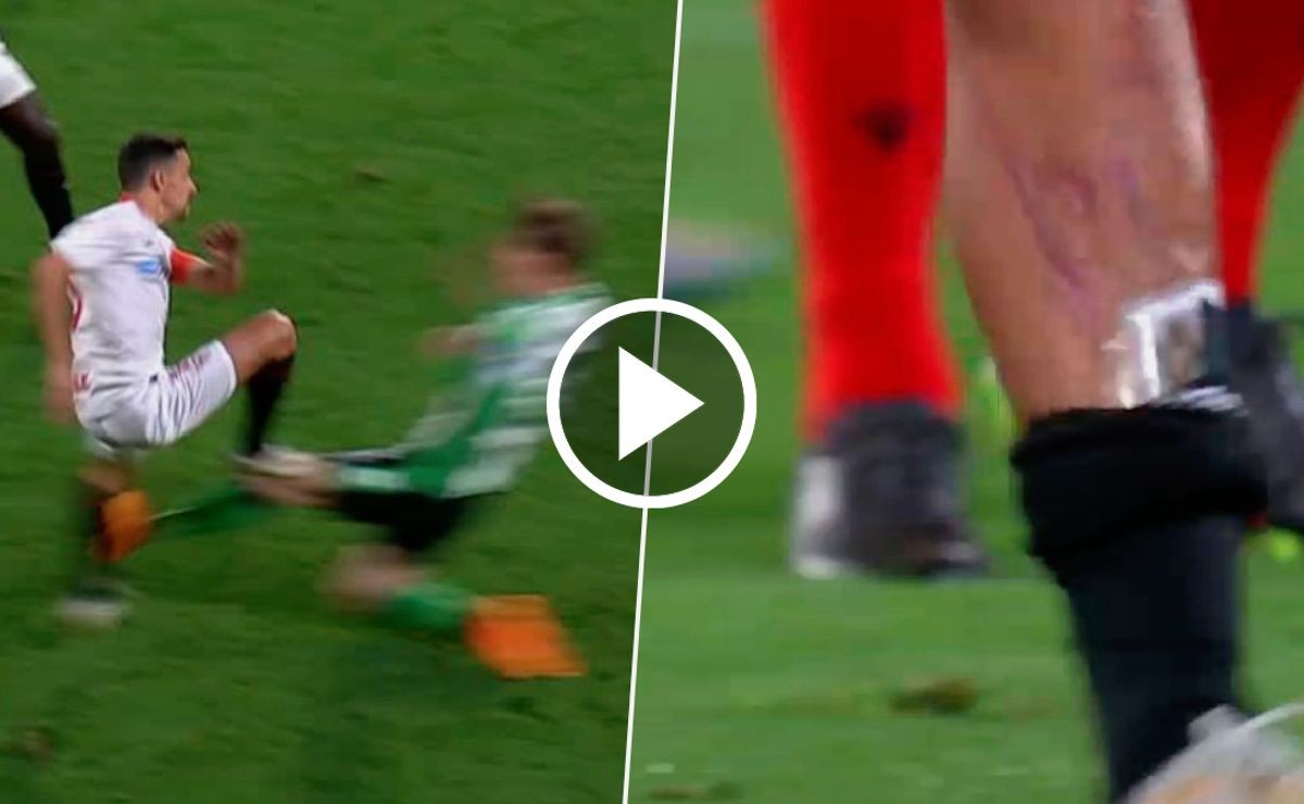 VIDEO Miranda vio la roja directa por esta TEMIBLE ENTRADA a Jesús