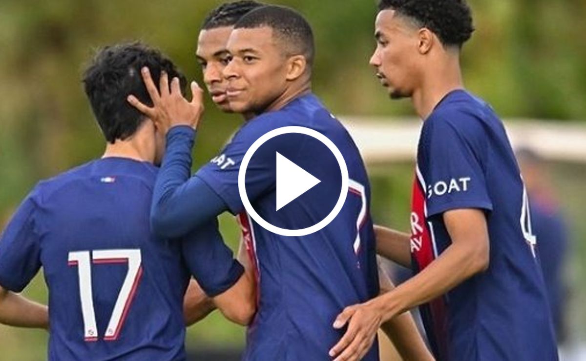 Video | En medio de la incertidumbre, gol de Mbappé en el primer ...