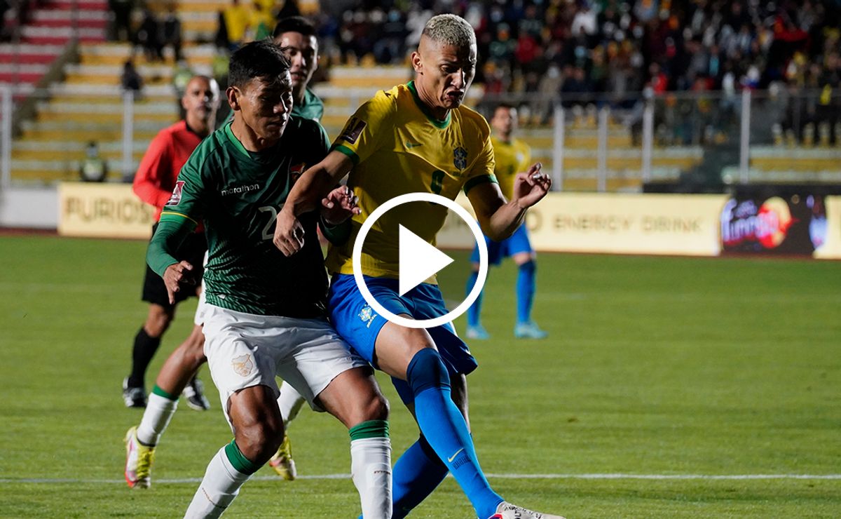 VER Brasil vs. Bolivia EN VIVO por las Eliminatorias Bolavip