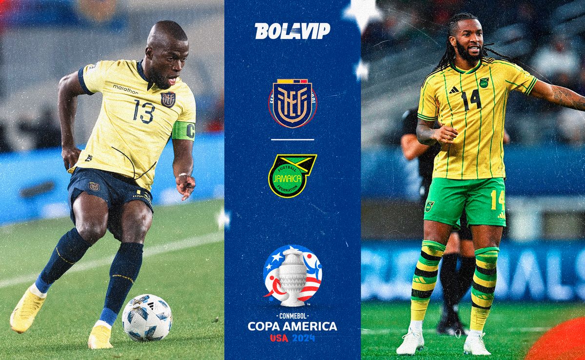 Cuándo juegan Ecuador vs Jamaica por la Copa América 2024 fecha, hora y dónde ver en vivo por