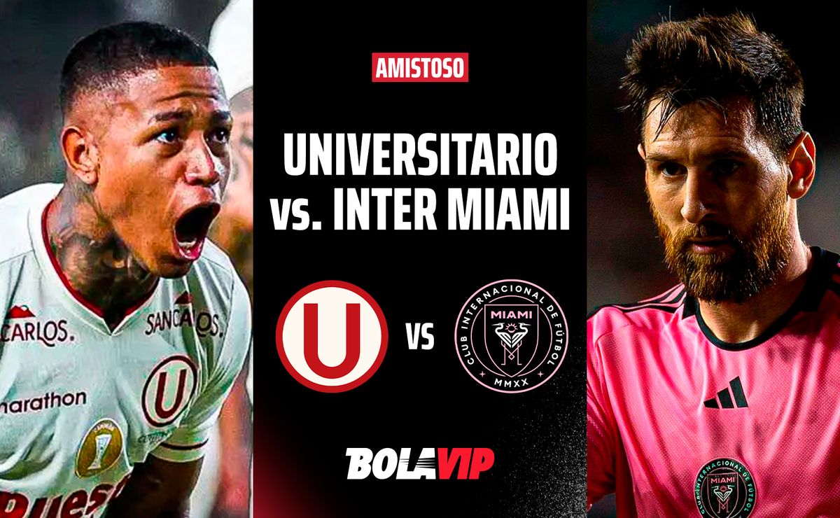 Partido Universitario vs Inter Miami EN VIVO: Transmisión gratuita por Latina Deportes y GOLPERU