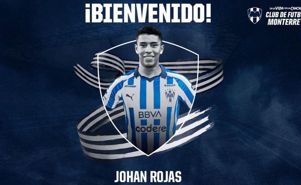 Rayados le da la bienvenida oficial a Johan Rojas - Bolavip Mexico