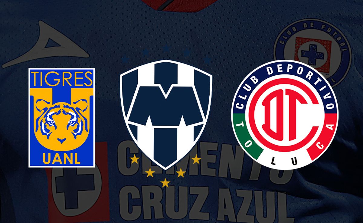 Tigres, Rayados y Toluca se disputan a un subcampeón con Cruz Azul - Bolavip Mexico