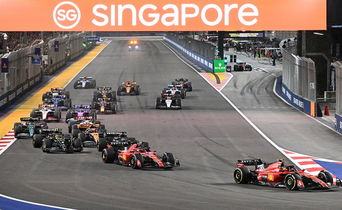 Gran Premio de Singapur 2024 de la Fórmula 1 horarios y por dónde ver