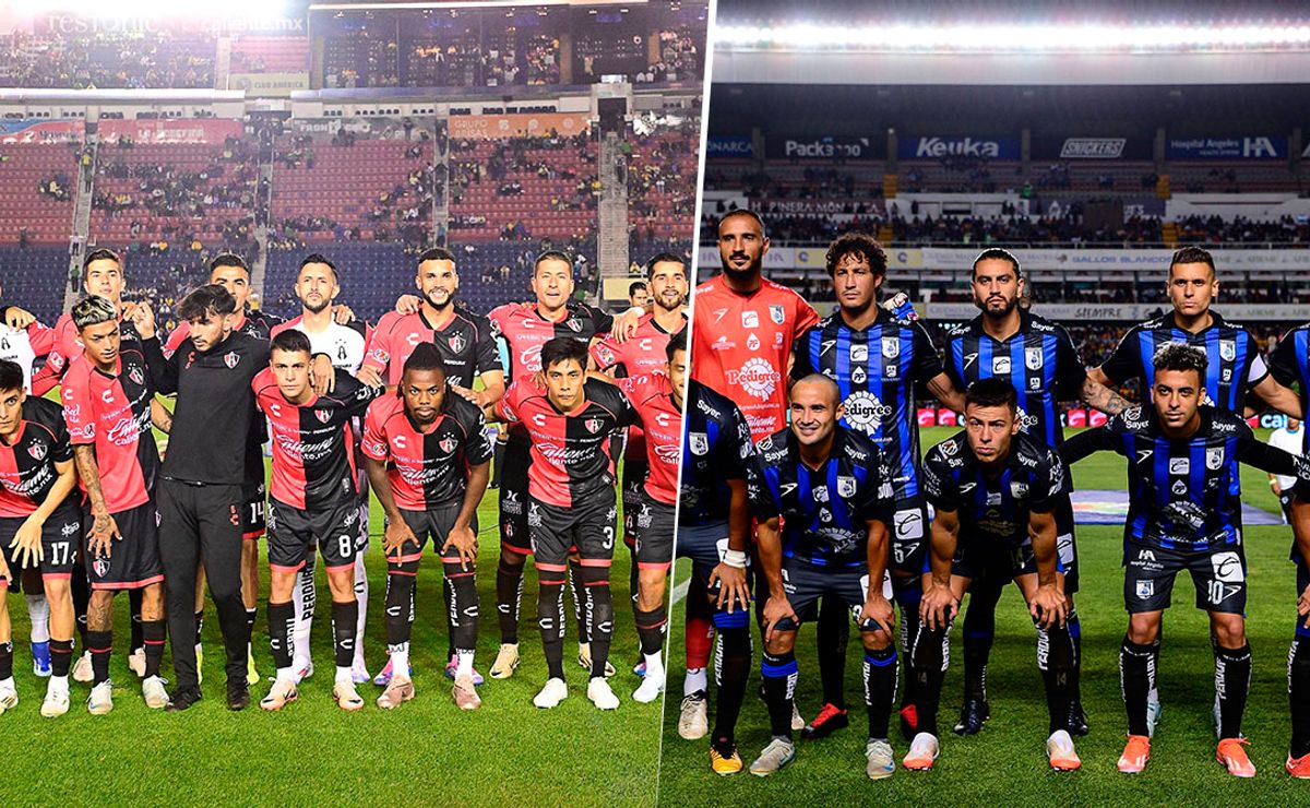 Atlas vs. Querétaro: las alineaciones del partido de Liga MX - Bolavip ...