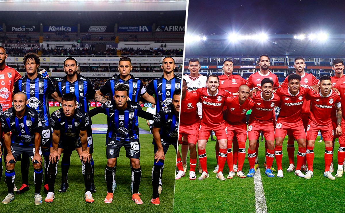 Querétaro vs. Toluca: the participants of the Liga MX