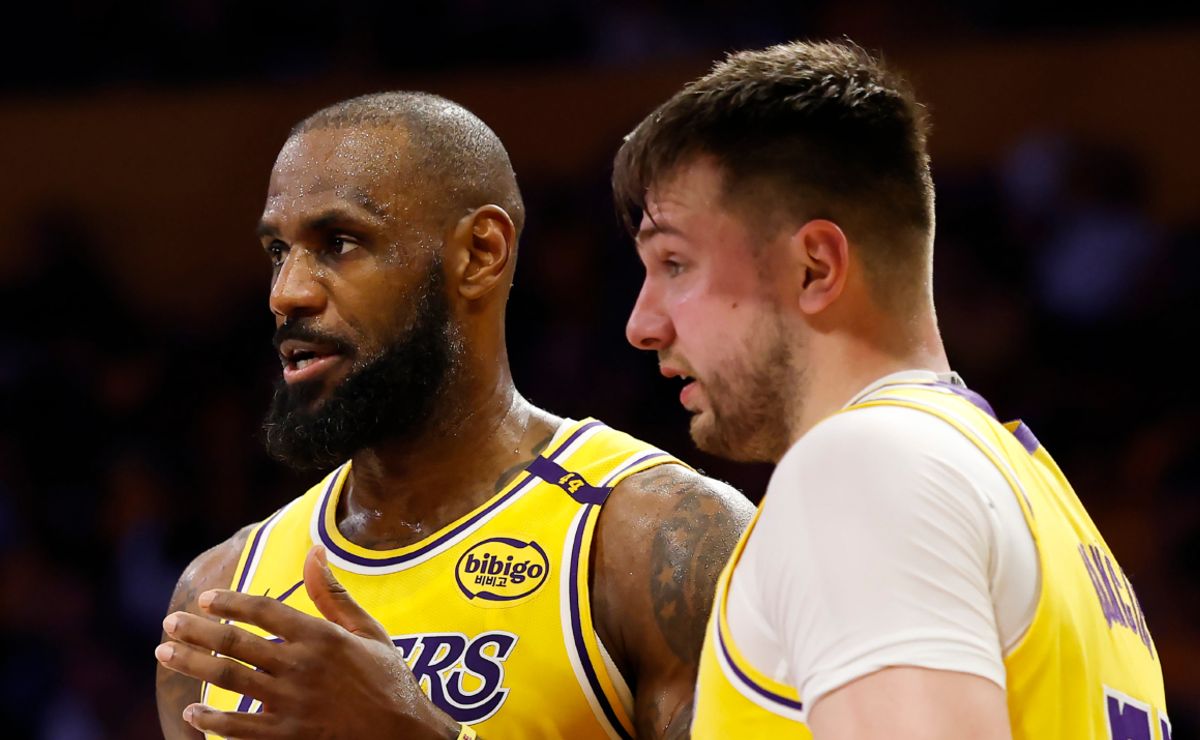 Luka Doncic le respondió a LeBron James por la orden que le dio en su ...