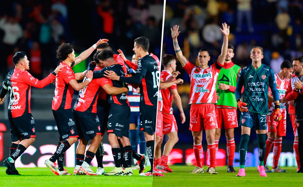 Atlas vs. Necaxa: alineaciones por el Torneo Clausura 2025