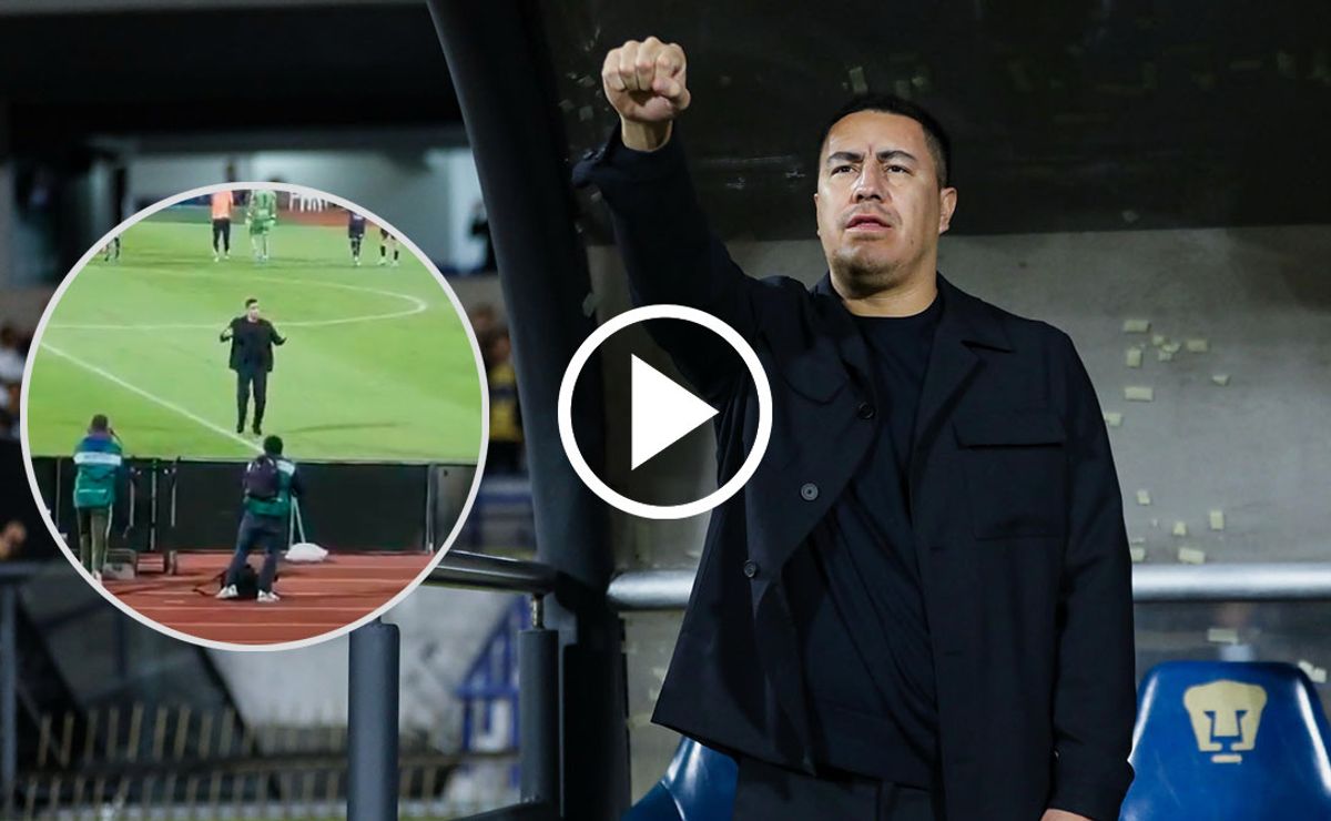 VIDEO: el efusivo festejo de Efraín Juárez tras debut en Pumas UNAM ...
