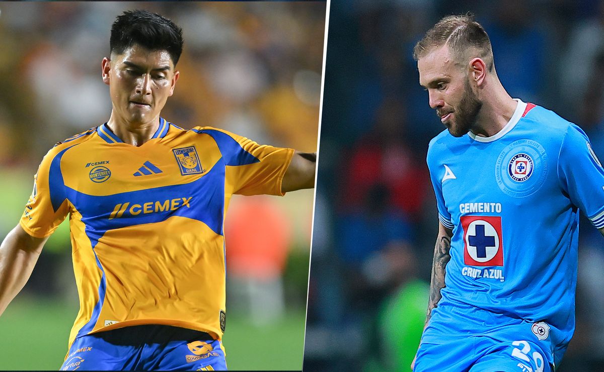 Las alineaciones de Tigres UANL vs. Cruz Azul por las Semifinales de la