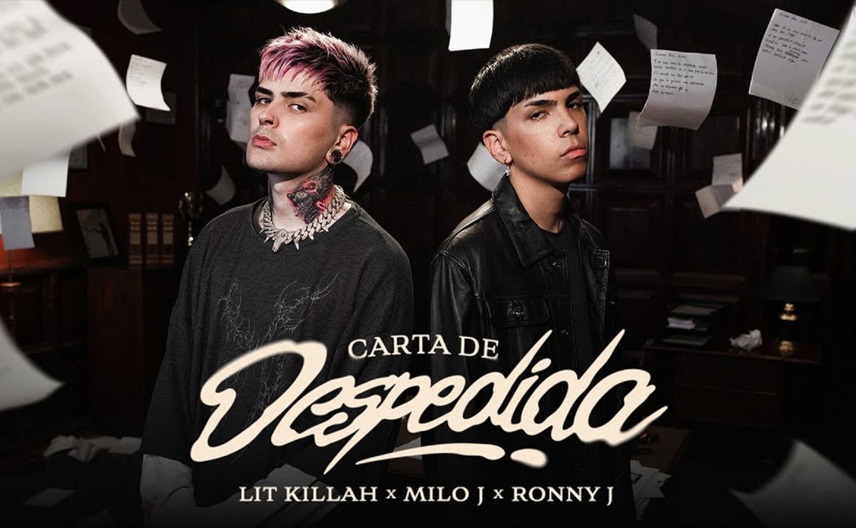 Letra y video de "Carta de despedida", la nueva canción de Milo J y Lit Killah