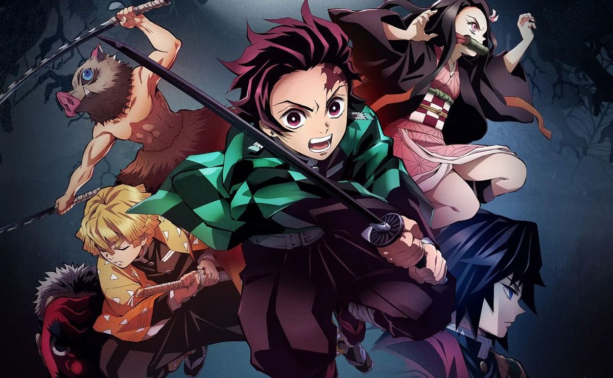 Así se verían los personajes de &#39;Demon Slayer: Kimetsu no Yaiba&#39; en Dragon Ball, según la Inteligencia Artificial