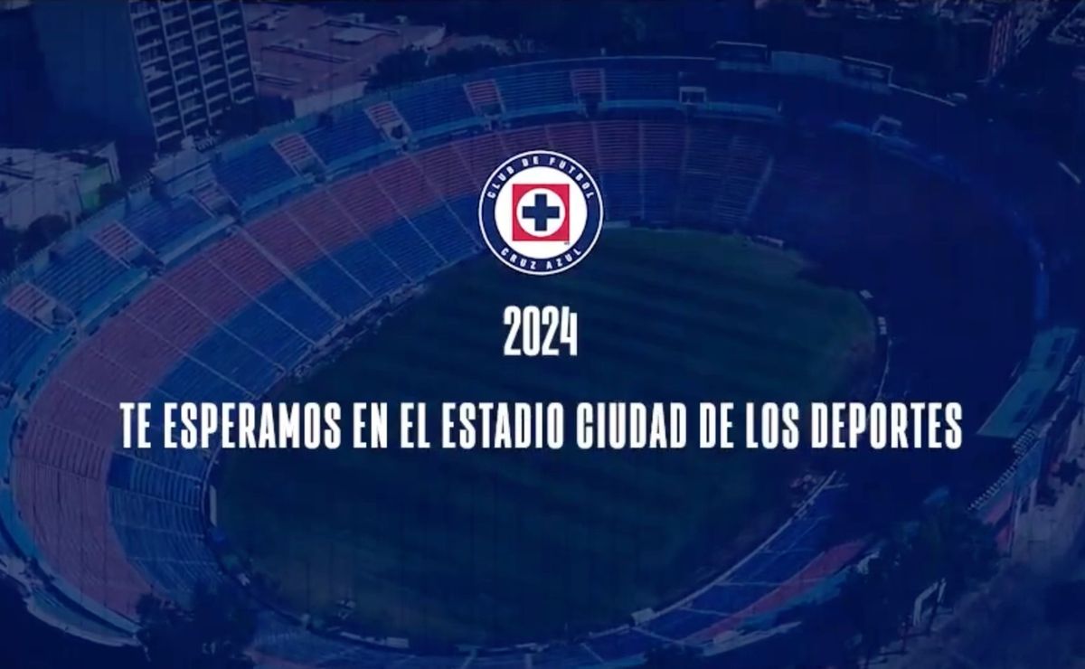 OFICIAL Cruz Azul jugará en el ex Estadio Azul durante el Clausura 2024