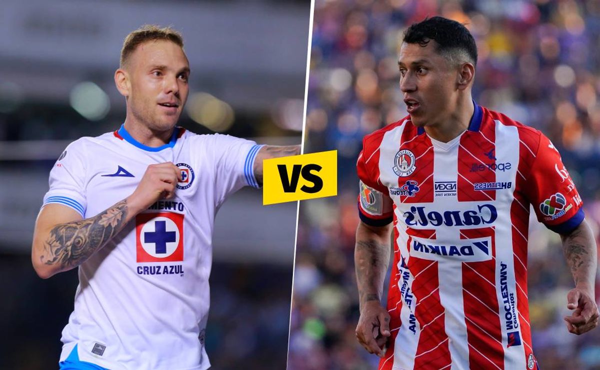 Are Atlético San Luis and Cruz Azul playing live in Liga MX?