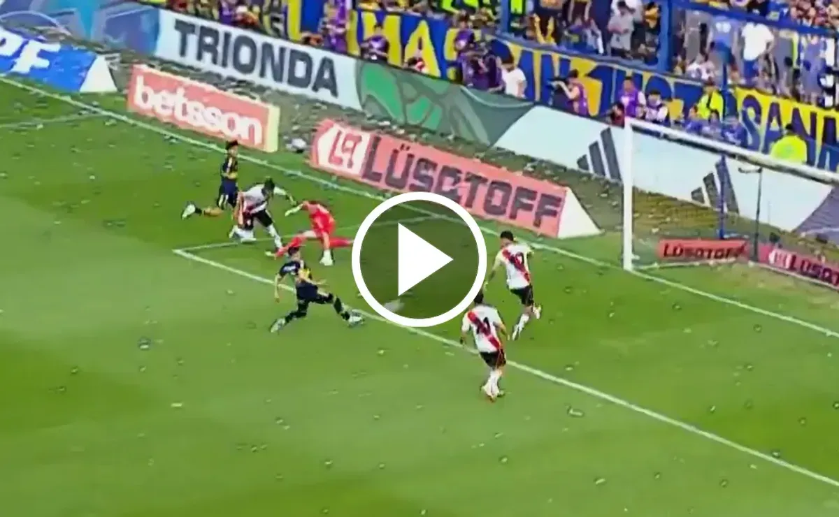 El gol de Merentiel para el 2 a 0 de Boca ante River en el Superclásico ...