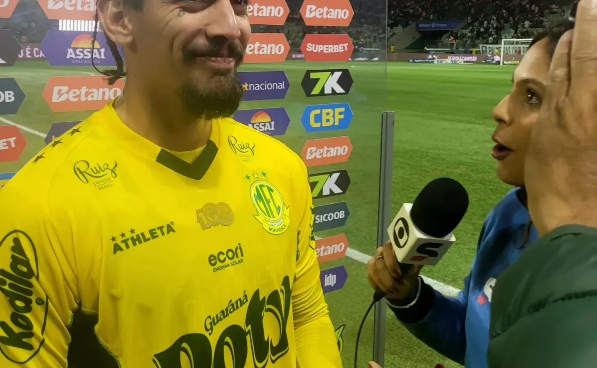 Chico da Costa assume erro no gol contra o Palmeiras; responsabiliza Abel Ferreira