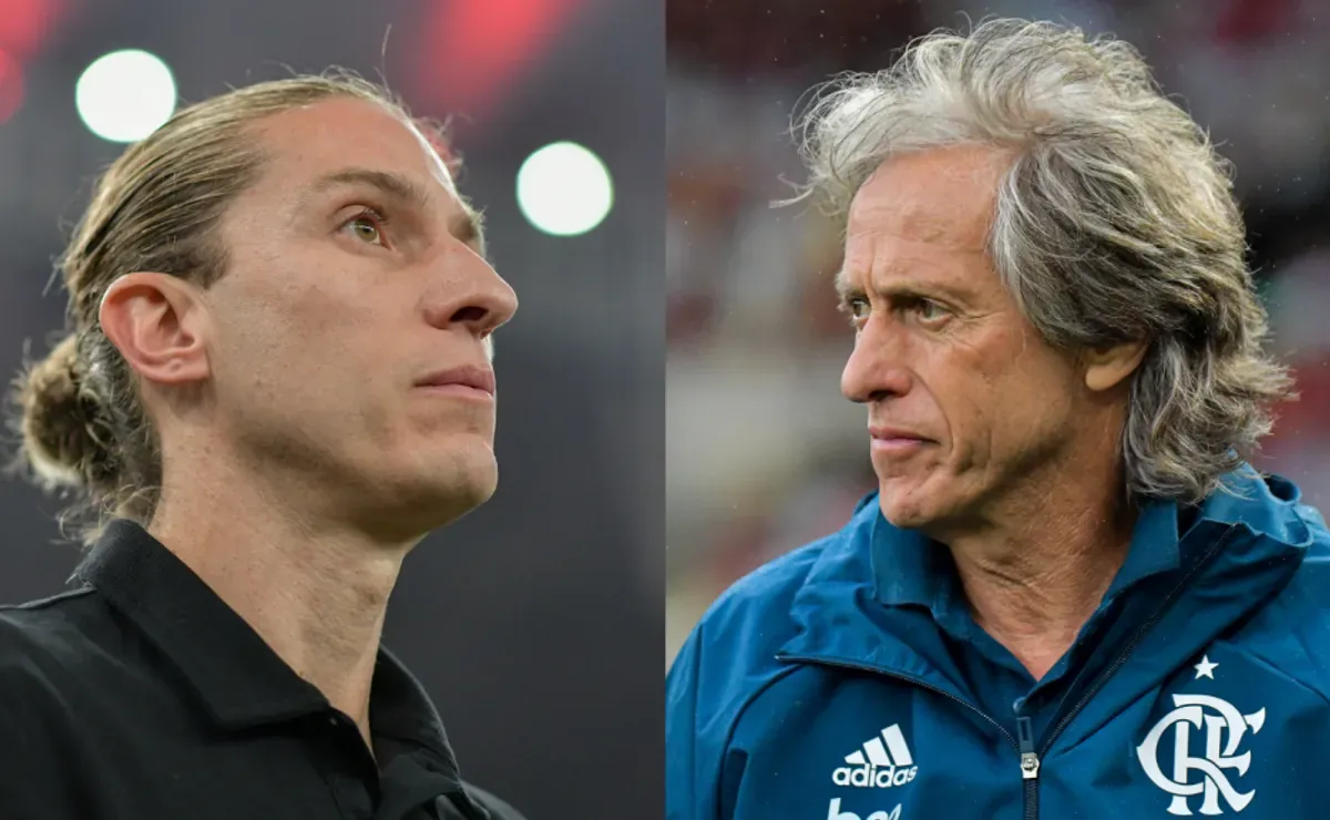 MARCA HISTÓRICA! Filipe Luís ultrapassa Jorge Jesus em média defensiva no Flamengo