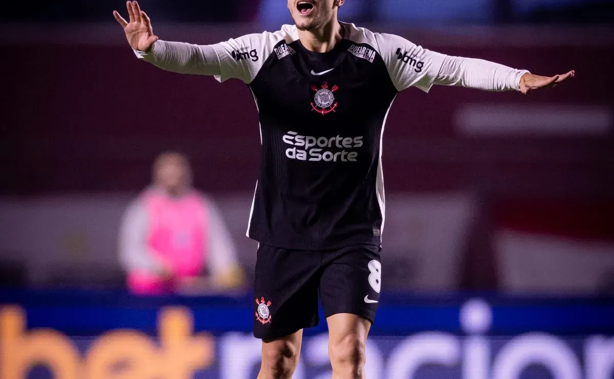 Rodrigo Garro tem queda de 80% em gols em 16 jogos a menos no Corinthians