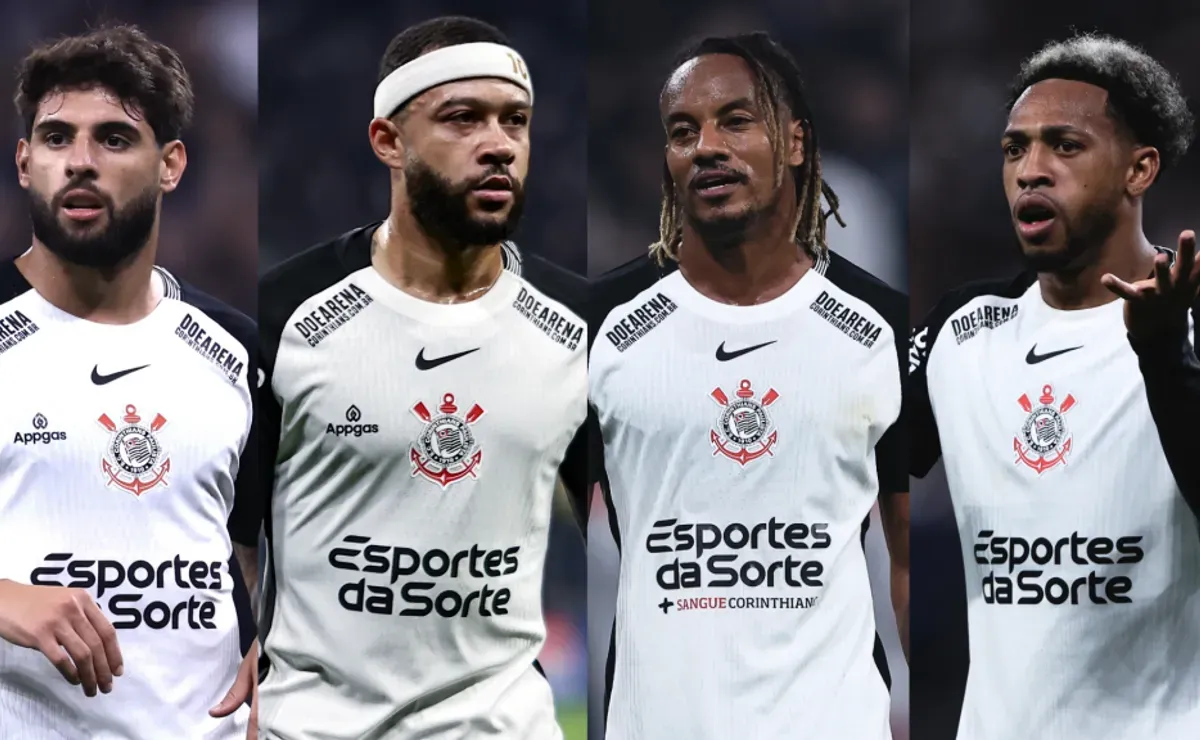 Retorno de Yuri Alberto, Memphis Depay, André Carrillo e José Martínez ao Corinthians