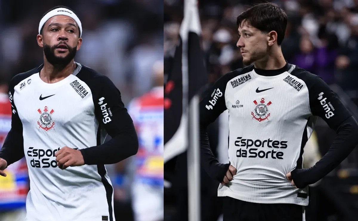 Memphis Depay supera Rodrigo Garro em partidas como titular pelo Corinthians em 2025
