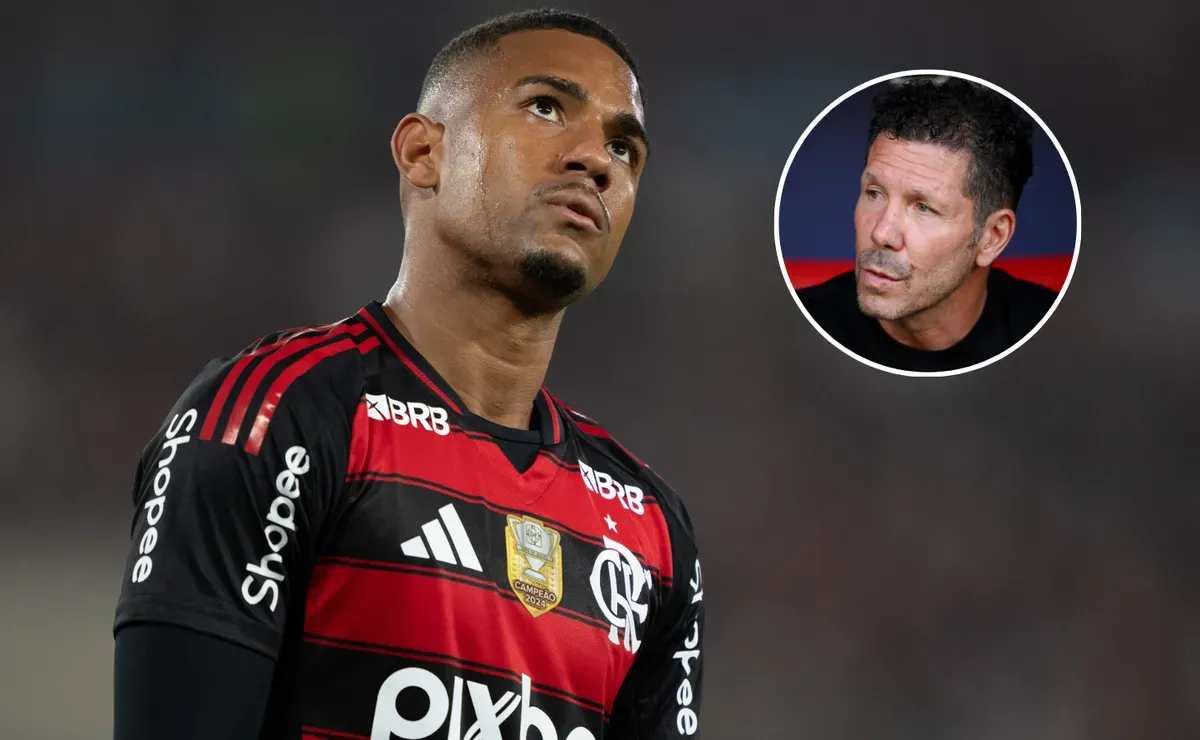 Samuel Lino comenta diferença entre Simeone e Filipe Luís no Flamengo
