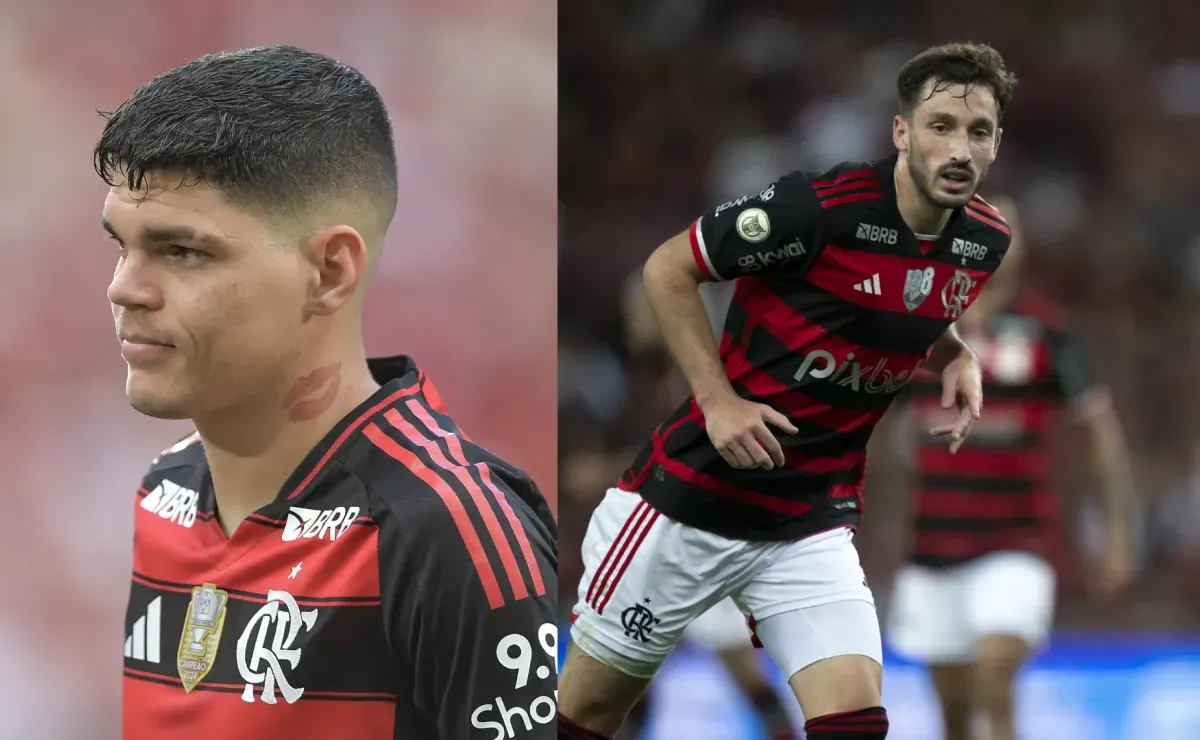 Ayrton Lucas se destaca como titular no Flamengo, superando Matías Viña em 2025